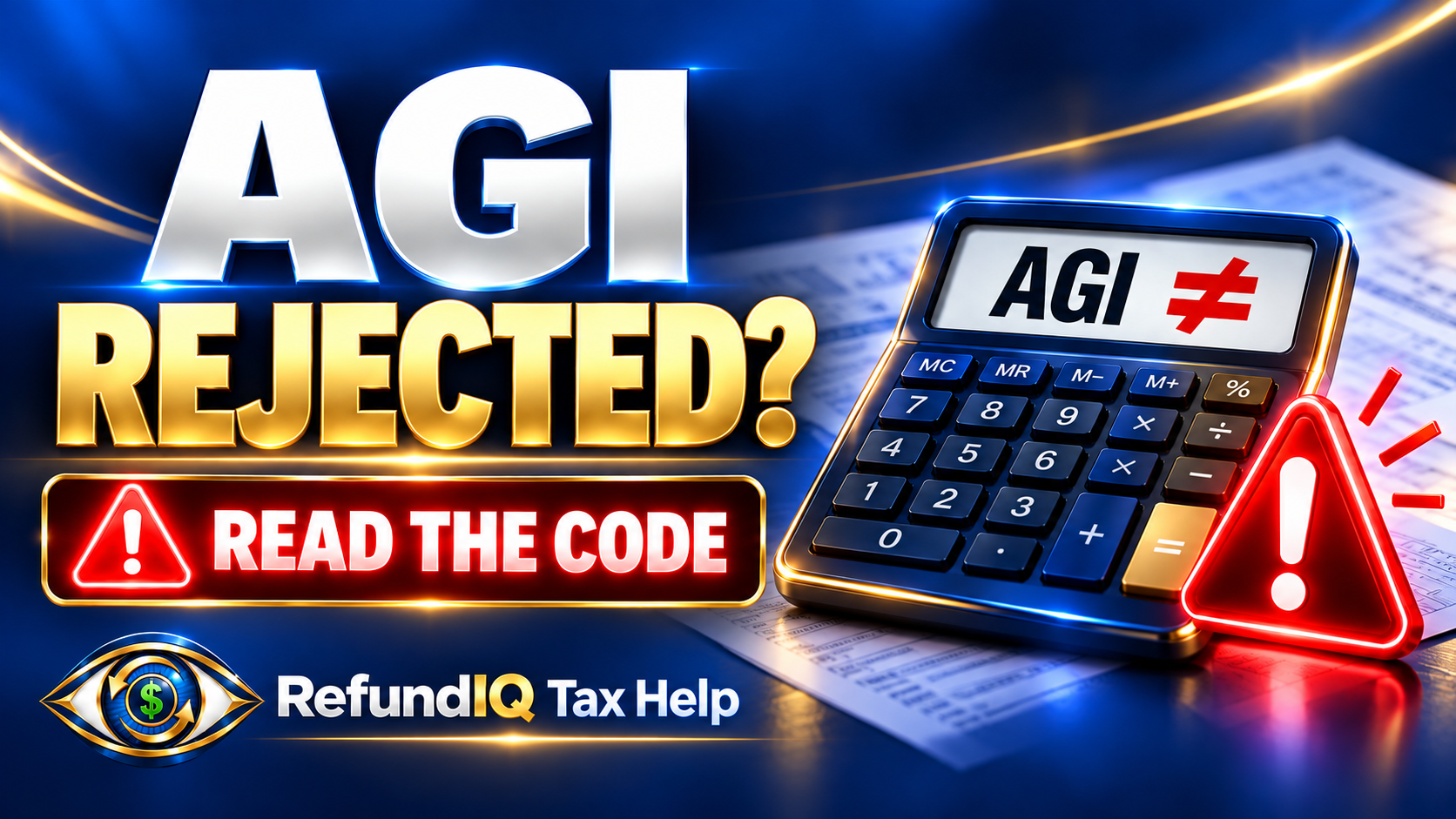 AGI Rejected Again? IND-031-04 and IND-032-04 Explained