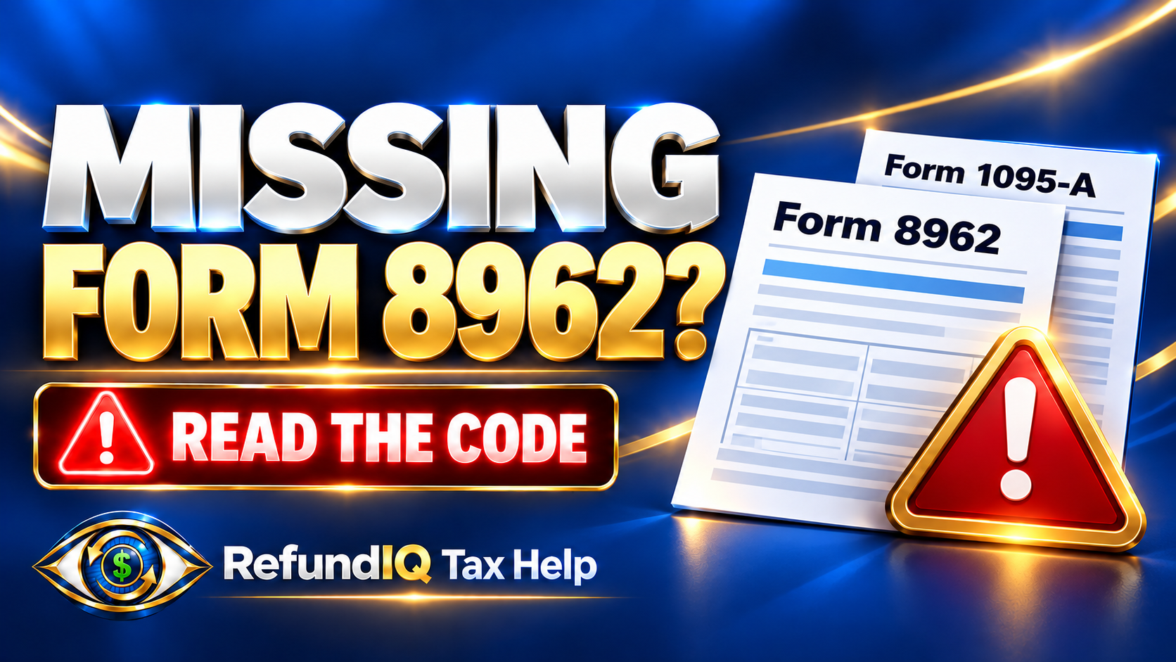 F8962-070: Why Is Your Return Asking for Form 8962?